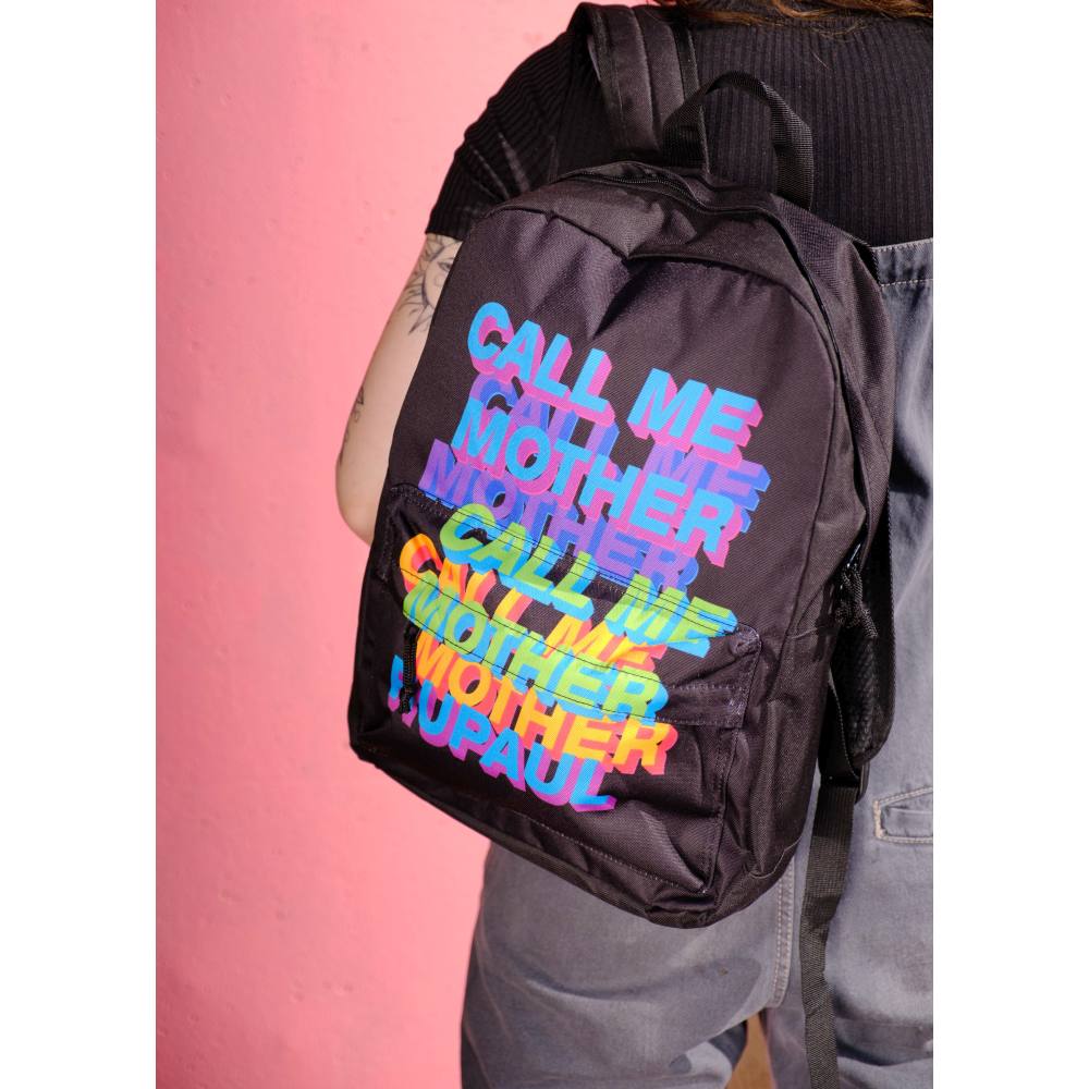 Rocksax RuPaul - Call Me Mother Sac à dos - Noir